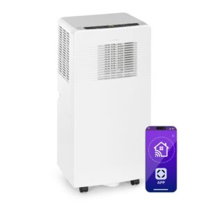 Klarstein Iceblock Ecosmart 7, mobilná klimatizácia 3 v 1, 7 000 BTU, ovládanie cez aplikáciu, biela Ampera.SK