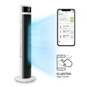 Klarstein Icetower Smart, stĺpový ventilátor, 45 wattov, ovládanie cez aplikáciu Ampera.SK