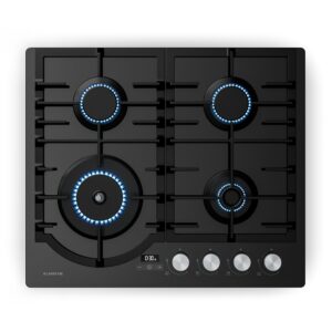 Klarstein Ignito plynová varná doska, 8 kW, liatinové rošty, časovač, regulácia teploty Ampera.SK