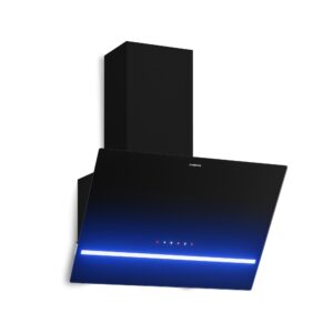 Klarstein Illuminosa šikmý digestor | Režim odsávania a recirkulácie | Minimalistický | 818 m³/h | 60 cm Ampera.SK
