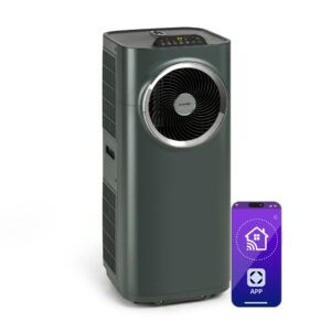 Klarstein Kraftwerk Smart 12K, mobilná klimatizácia, 12 000 BTU, ovládanie cez aplikáciu, antracitová Ampera.SK