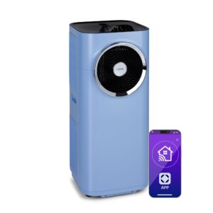 Klarstein Kraftwerk Smart 12K, mobilná klimatizácia 3 v 1, 12 000 BTU, ovládanie cez aplikáciu, diaľkový ovládač Ampera.SK