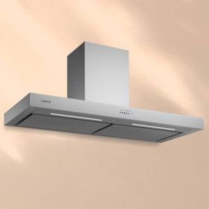 Klarstein Limelight, digestor, 120 cm, nástenný, 546,2 m³/h, nehrdzavejúca oceľ Ampera.SK