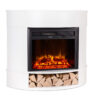 Klarstein Loloru, elektrický krb, ohrievač, 900/1800 W, týždenný časovač, diaľkové ovládanie Ampera.SK