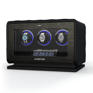 Klarstein LuminousTime naťahovač hodiniek, 3 hodinky, mnoho nastavení, LED, 10 dB Ampera.SK