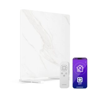 Klarstein MarmoHeat infračervený panel | 420 W | 6 - 12 m² | mramorový dizajn | 70 cm x 63 cm Ampera.SK