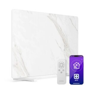 Klarstein MarmoHeat infračervený panel | 600 W | 5 - 9 m² | mramorový dizajn | 70 cm x 100 cm Ampera.SK