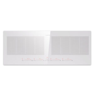 Klarstein Masterzone 90 Slim Flex, indukčná varná doska, max. 7200 W, vstavaná, 4 zóny, 2 Flex zóny, technológia ThermoBoost, Smart Flex Ampera.SK