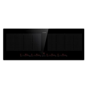 Klarstein Masterzone 90 Slim Flex, indukčná varná doska, max. 7200 W, vstavaná, 4 zóny, 2 Flex zóny, technológia ThermoBoost, Smart Flex Ampera.SK