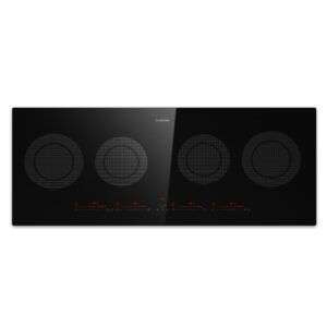 Klarstein Masterzone Slim Round, indukčná varná doska, max. 7200 W, vstavaná, 4 zóny Ampera.SK