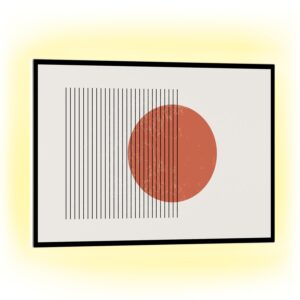 Klarstein Mojave 750 smart, infračervený ohrievač 2 v 1, konvektor, 85 x 60 cm, 750 W, RGB osvetlenie Ampera.SK