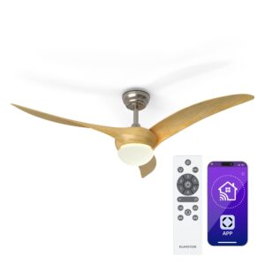 Klarstein Monteverde stropný ventilátor s stmievateľným svetlom Ampera.SK