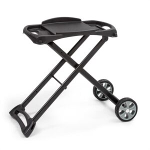 Klarstein Parforce Stand, grilovací stôl, príslušenstvo, PE kolesá, sklopný, čierny Ampera.SK