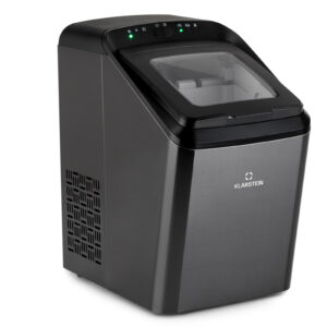 Klarstein Partytime, výrobník ľadu, číry ľad, 15kg/24h, ušľachtilá oceľ Ampera.SK