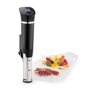 Klarstein Quickstick Flex, Sous Vide varič, 1300 W, 0 - 95 °C, 3D cirkulácia, IPX7, časovač, čierny Ampera.SK