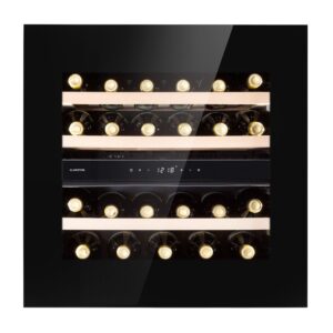 Klarstein Rhône 25 Duo, vinotéka, 75 l, 25 fliaš, 2 zóny, kompresné chladenie Ampera.SK