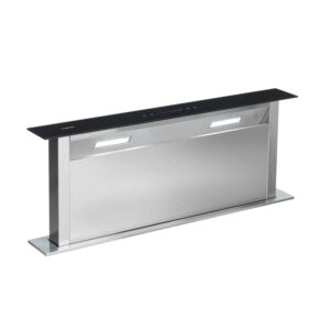 Klarstein Royal Flush Downdraft, digestor, 90 cm, výsuvný, 540 m³/h, nehrdzavejúca oceľ, čierny Ampera.SK