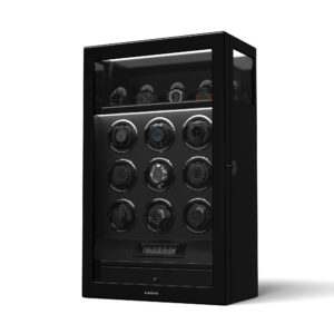 Klarstein SecureTouch naťahovač hodiniek, 9+4 hodinky, motor Mabuchi, klavírny lak, 41 režimov, zámok, LED diódy Ampera.SK