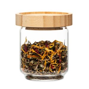 Klarstein Skladovacia nádoba, s bambusovým uzáverom, 200 ml, stohovateľná, vzduchotesná Ampera.SK