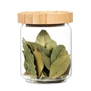 Klarstein Skladovacia nádoba, s bambusovým uzáverom, 320 ml, stohovateľná, vzduchotesná Ampera.SK