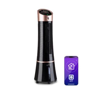 Klarstein Skyscraper Ice Smart, 4-v-1 ochladzovač vzduchu, ventilátor, 210m³/h, WiFi, diaľkové ovládanie Ampera.SK