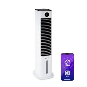 Klarstein Skytower Grand Smart, ochladzovač vzduchu, 80 W, 480 m³/h, 8 l, mobilný Ampera.SK