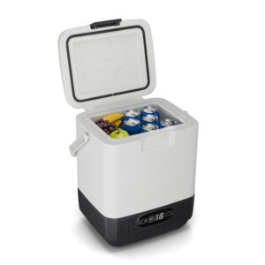 Klarstein SwiftFrost 12L chladiaci box, 12V-24V/230V, do -20 °C, kompresor, 2 úrovne výkonu, LED displej Ampera.SK