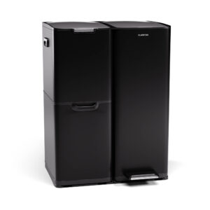 Klarstein Tiyo 3 v 1, kôš na odpadky, 60 litrov, vyberateľný kôš, s mäkkým zatváraním Ampera.SK