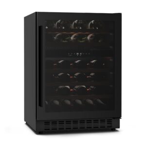 Klarstein Velaire podpultová chladnička na víno, moderná, elegantná, UV ochrana, Dvojzónová, 46 fliaš Ampera.SK