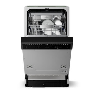 Klarstein Velaire semi-integrovaná umývačka riadu | Minimalistická, kompaktná | Trieda energetickej účinnosti B | 45 cm Ampera.SK