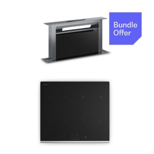 Klarstein Verosteel indukčná varná doska + Verosteel spádový digestor | 60 cm Ampera.SK