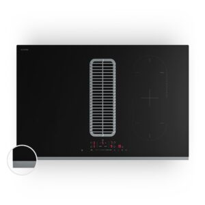 Klarstein Verosteel indukčná varná doska s integrovaným digestorom Elegantná, minimalistická, výkonná 8400 W 80 cm Ampera.SK