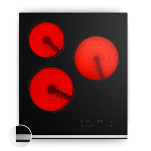 Klarstein Verosteel sklokeramická varná doska | 3 zóny | Minimalistická, Výkonná | 5000 W | 45 cm Ampera.SK