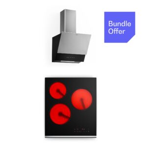 Klarstein Verosteel sklokeramická varná doska + Verosteel odsávač pár bez komína | 45 cm Ampera.SK