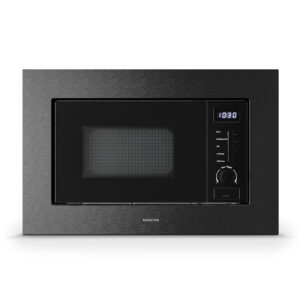 Klarstein Verosteel vstavaná mikrovlnná rúra s grilom | 800 W gril | 700 W mikrovlnná rúra | 60 cm Ampera.SK