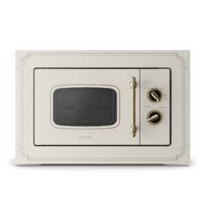 Klarstein Victoria 20, vstavaná mikrovlnná rúra, 20 l, 800 W, gril: 1000 W, slonová kosť Ampera.SK