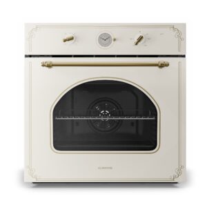 Klarstein Victoria, vstavaná rúra, retro vzhľad, 9 funkcií, 50 – 250 °C, slonovinová Ampera.SK