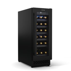 Klarstein Vinovilla 18 Uno chladnička na víno, 1 chladiaca zóna, 18 fliaš, drevené police, 5-18 °C Ampera.SK