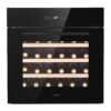 Klarstein Vinsider 30 Built-In Uno, vstavaná vinotéka, 77 l, 30 fliaš, nehrdzavejúca oceľ Ampera.SK