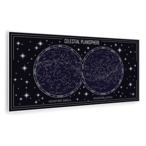 Klarstein Wonderwall Air Art Smart, infračervený ohrievač, 120 x 60 cm, 700 W, mapa oblohy Ampera.SK