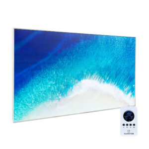 Klarstein Wonderwall Air Art Strand, infračervený ohrievač, 60 x 101 cm, 600 W, nástenná montáž Ampera.SK