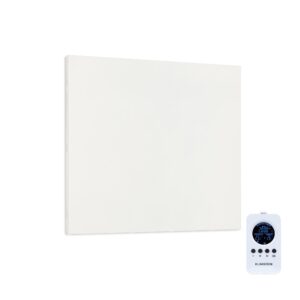Klarstein Wonderwall Air Infinite, infračervený ohrievač, 60 x 50 cm, 300 W, na stenu, diaľkový ovládač, biely Ampera.SK