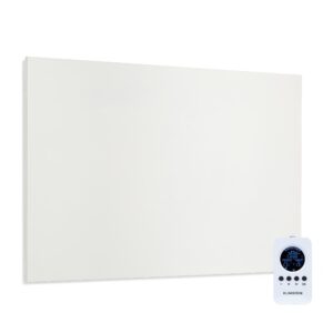 Klarstein Wonderwall Air Infinite, infračervený ohrievač, 90 x 60 cm, 580 W, na stenu, diaľkový ovládač, biely Ampera.SK