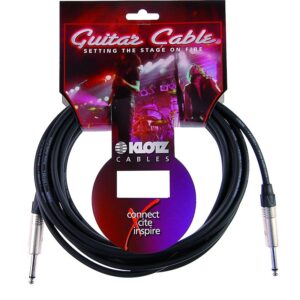 Klotz Prime Standard IKN09PPSW Prístrojový kábel rovný 9 m čierny Ampera.SK