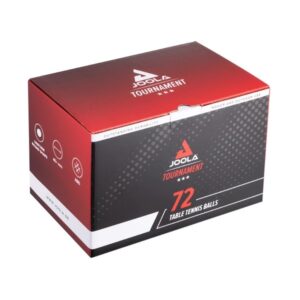 Loptičky na stolný tenis JOOLA Tournament *** 72 ks - biele JOOLA www.ampera.sk