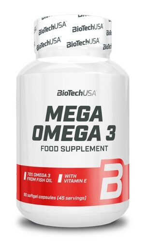 Mega Omega 3 - Biotech USA 90 kaps. Biotech USA www.ampera.sk