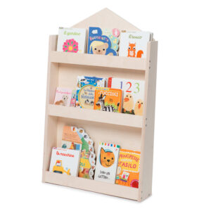 Mobli Dotty, Natural Haus, detský regál na knihy, Montessori, multiplex, 60 × 95 × 13 cm Ampera.SK