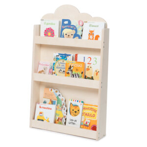 Mobli Dotty, Natural Haus, detský regál na knihy, Montessori, multiplex, 60 × 95 × 13 cm Ampera.SK