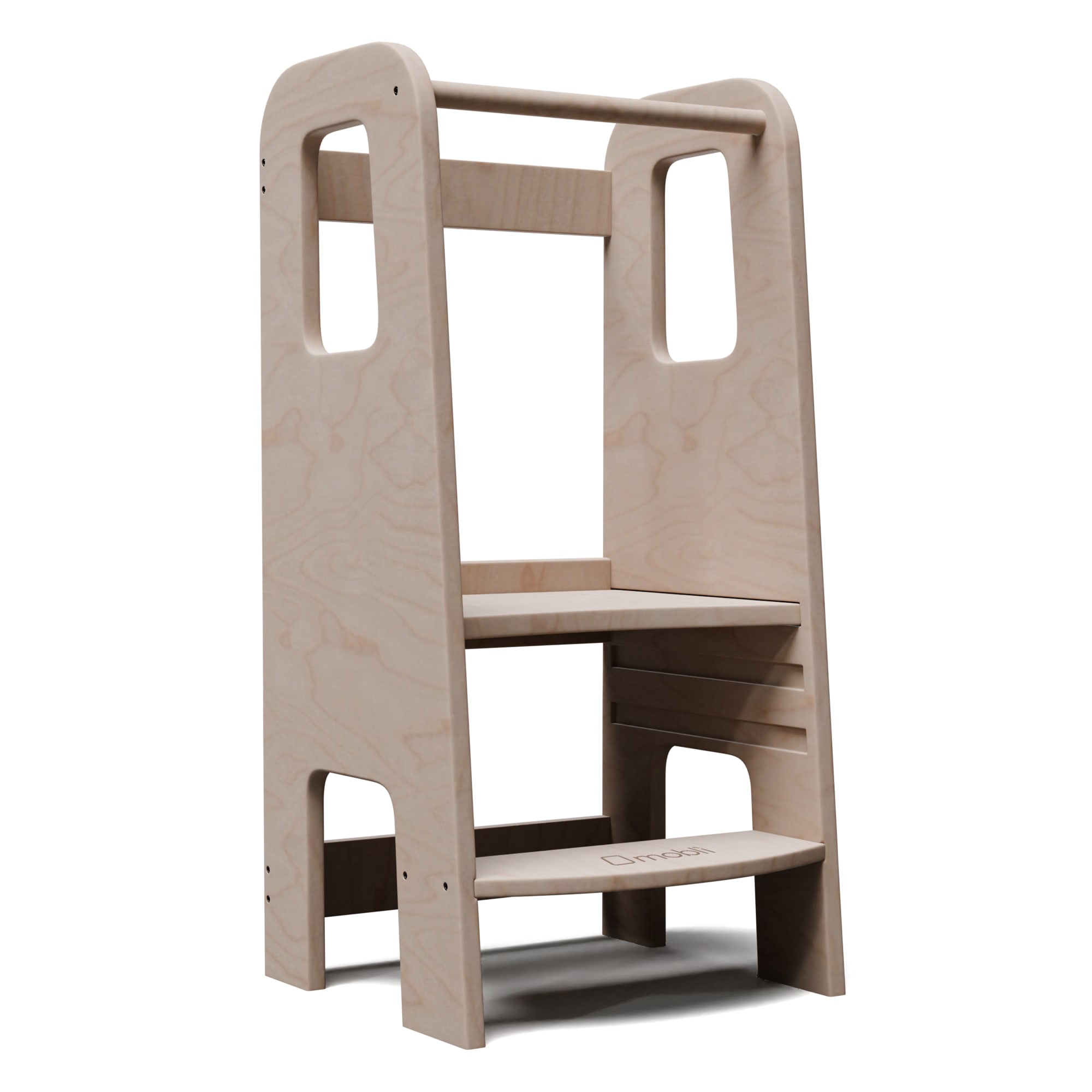 Mobli Ully Montessori, učebná veža, MDF, 40,5 x 86 x 38 cm, výškovo nastaviteľná Ampera.SK