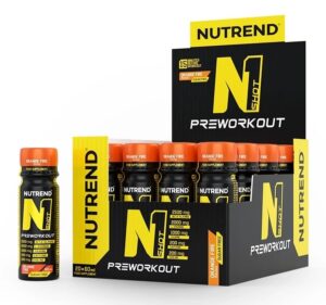 N1 Pre-Workout Shot - Nutrend 20 x 60 ml. Forest Burst Nutrend www.ampera.sk